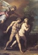 GIuseppe Cesari Called Cavaliere arpino Adam and Eve Expelled from Paradise (mk05) Sweden oil painting reproduction